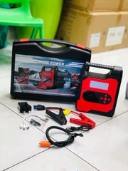 High Power – Portable Car Jump starter & Air compressor (multi function)